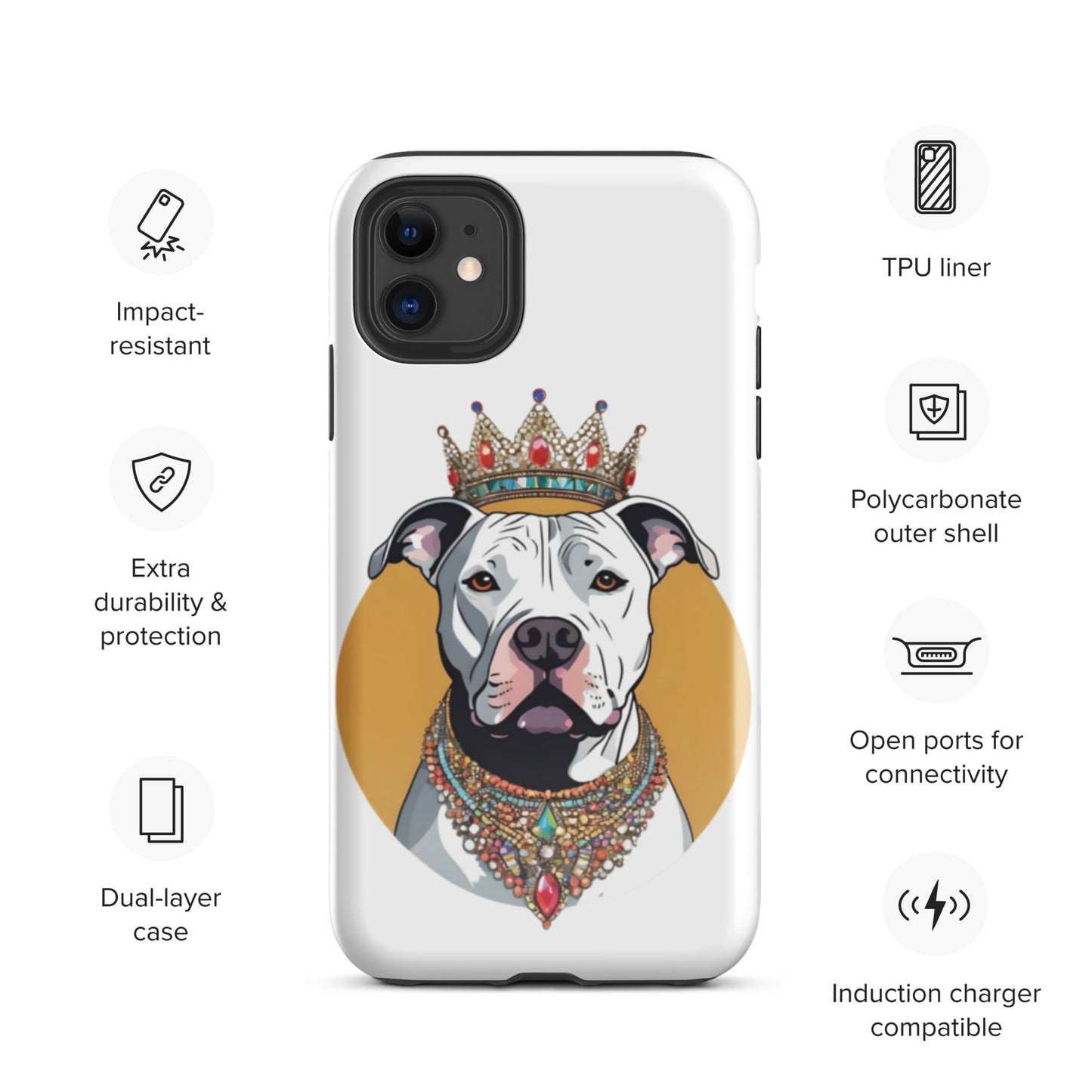 Pittie Princess Tough Case for iPhone®