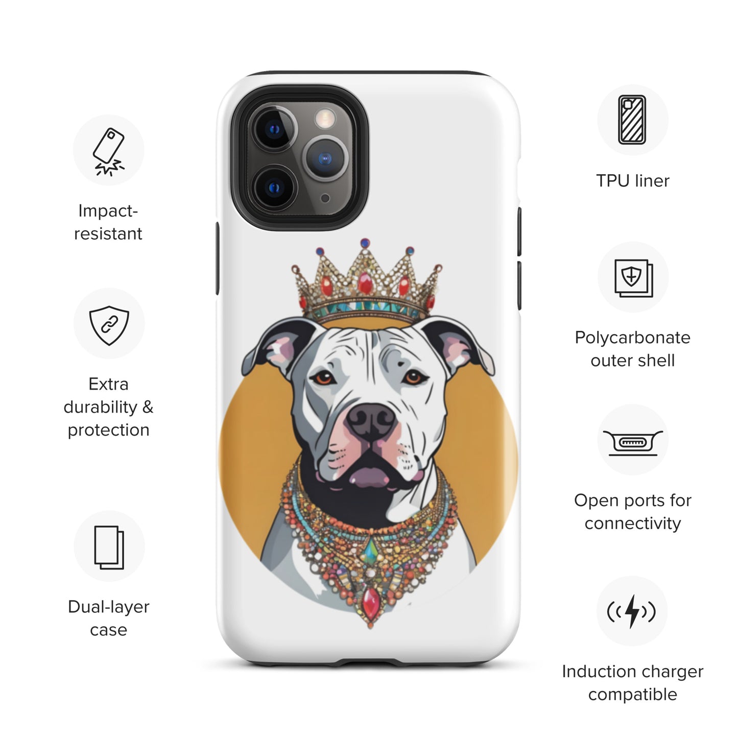 Pittie Princess Tough Case for iPhone®