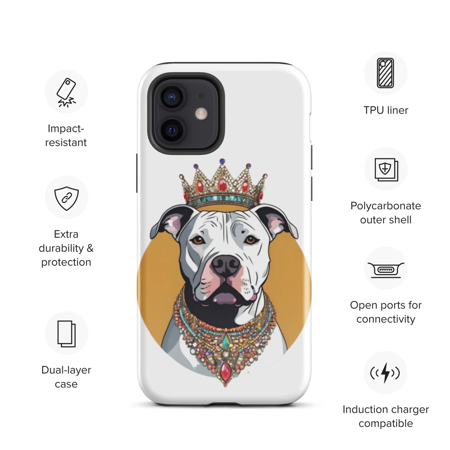 Pittie Princess Tough Case for iPhone®