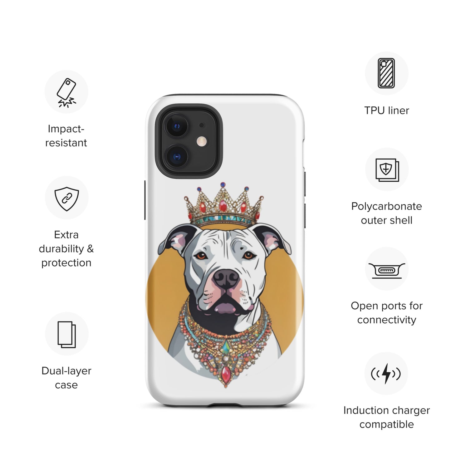 Pittie Princess Tough Case for iPhone®