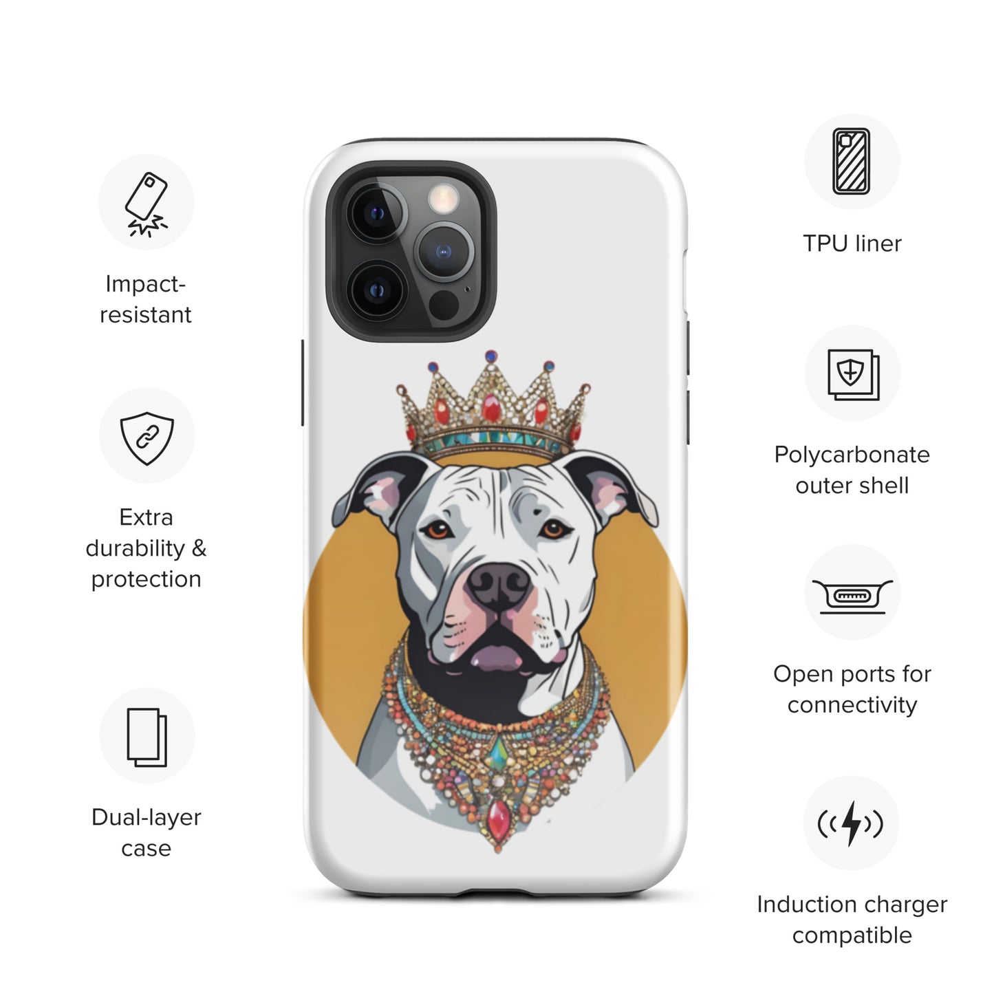 Pittie Princess Tough Case for iPhone®