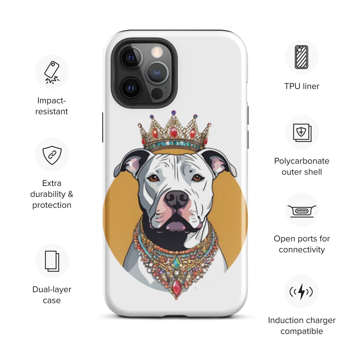 Pittie Princess Tough Case for iPhone®