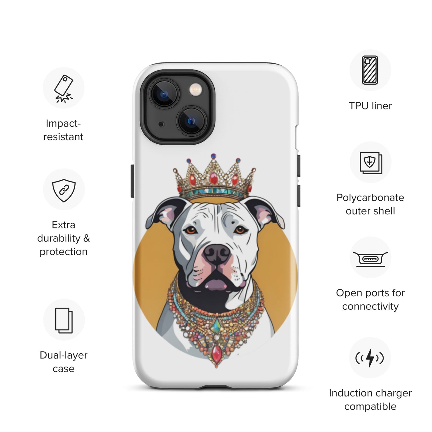 Pittie Princess Tough Case for iPhone®