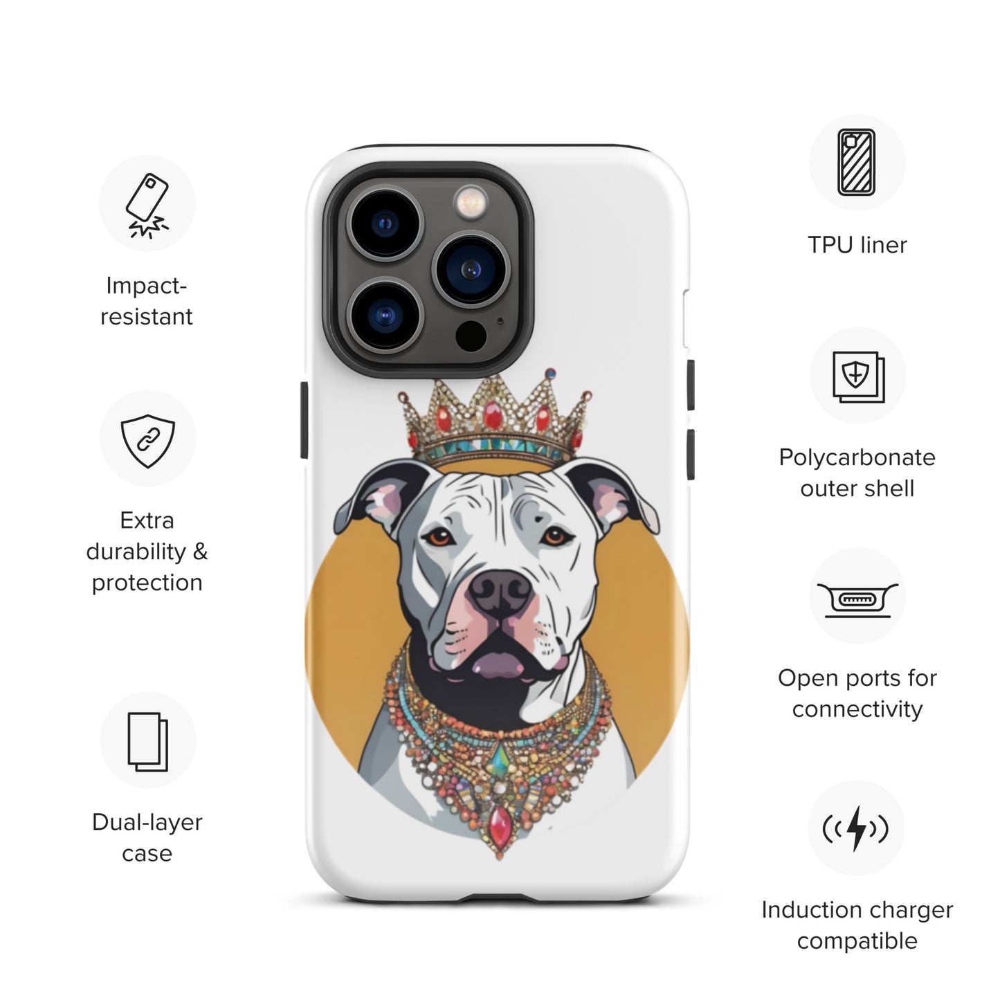 Pittie Princess Tough Case for iPhone®