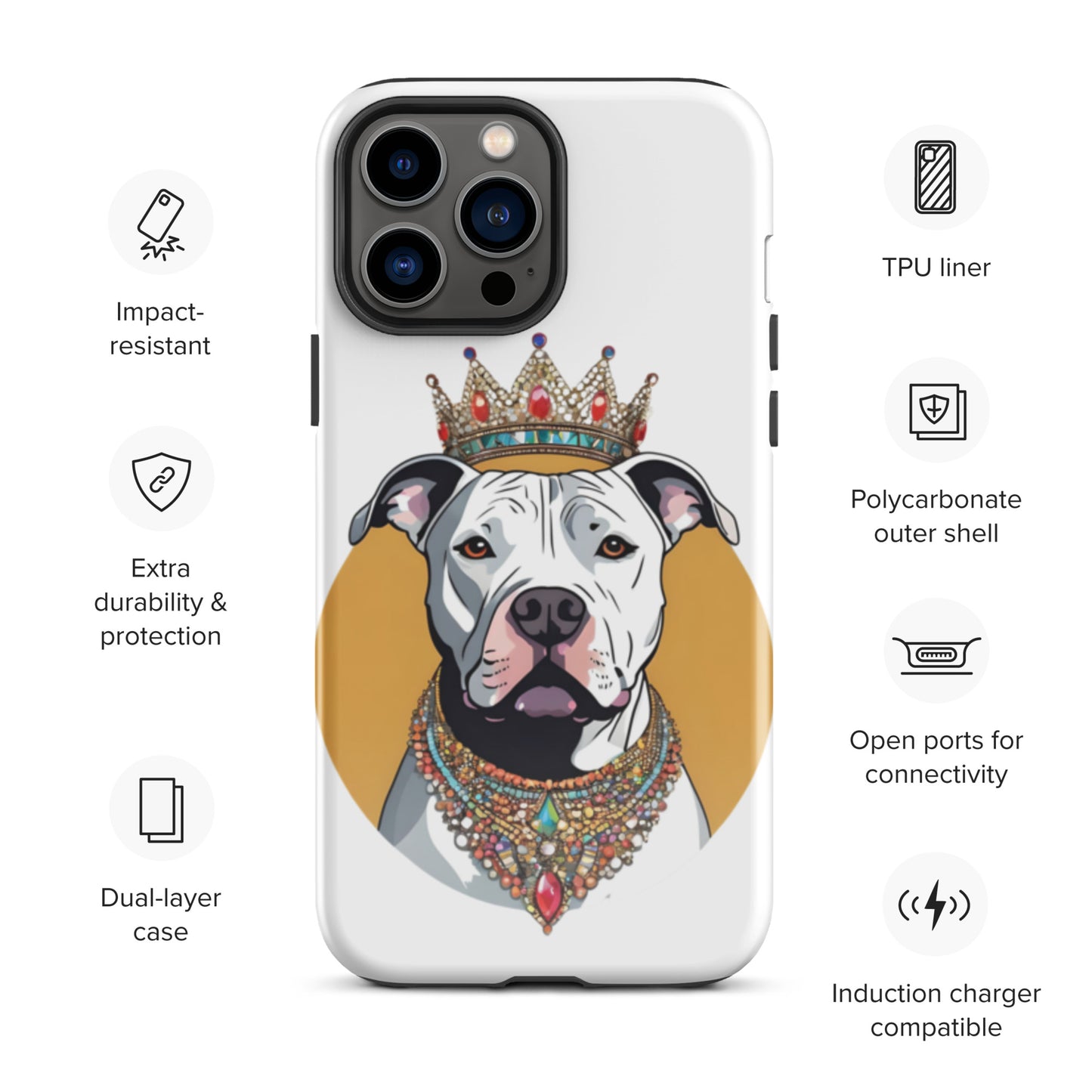 Pittie Princess Tough Case for iPhone®