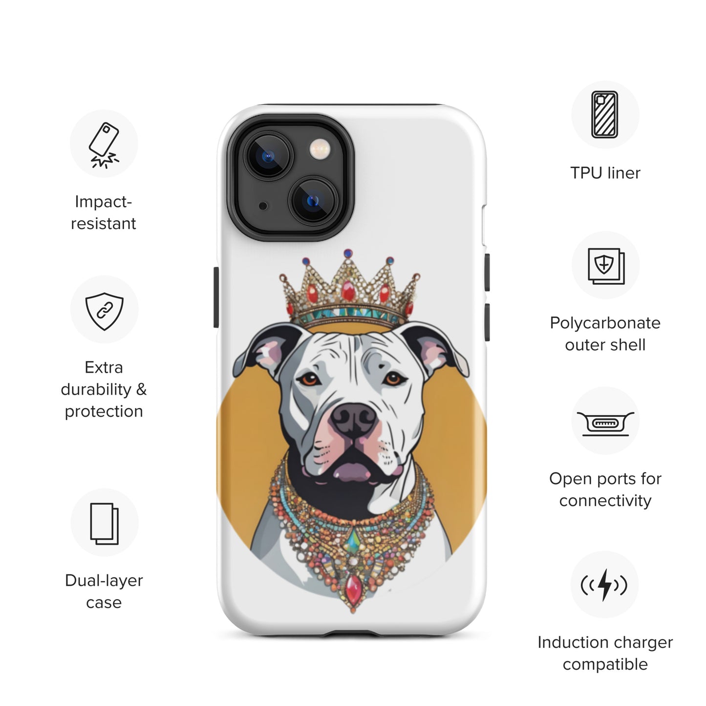 Pittie Princess Tough Case for iPhone®