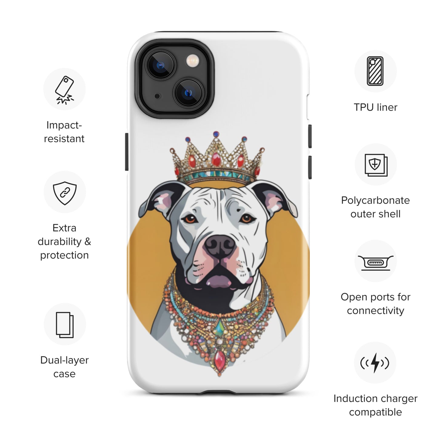 Pittie Princess Tough Case for iPhone®