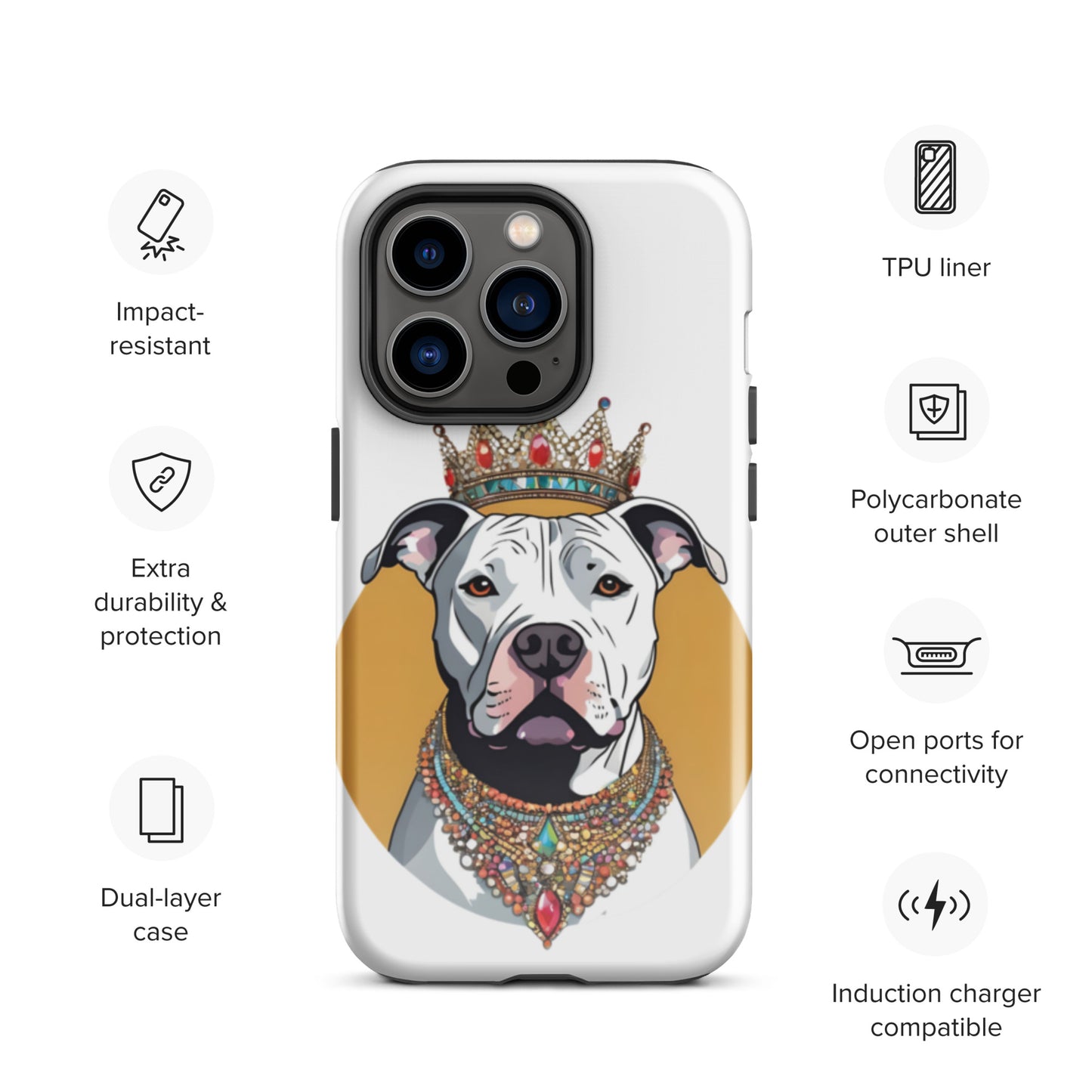 Pittie Princess Tough Case for iPhone®