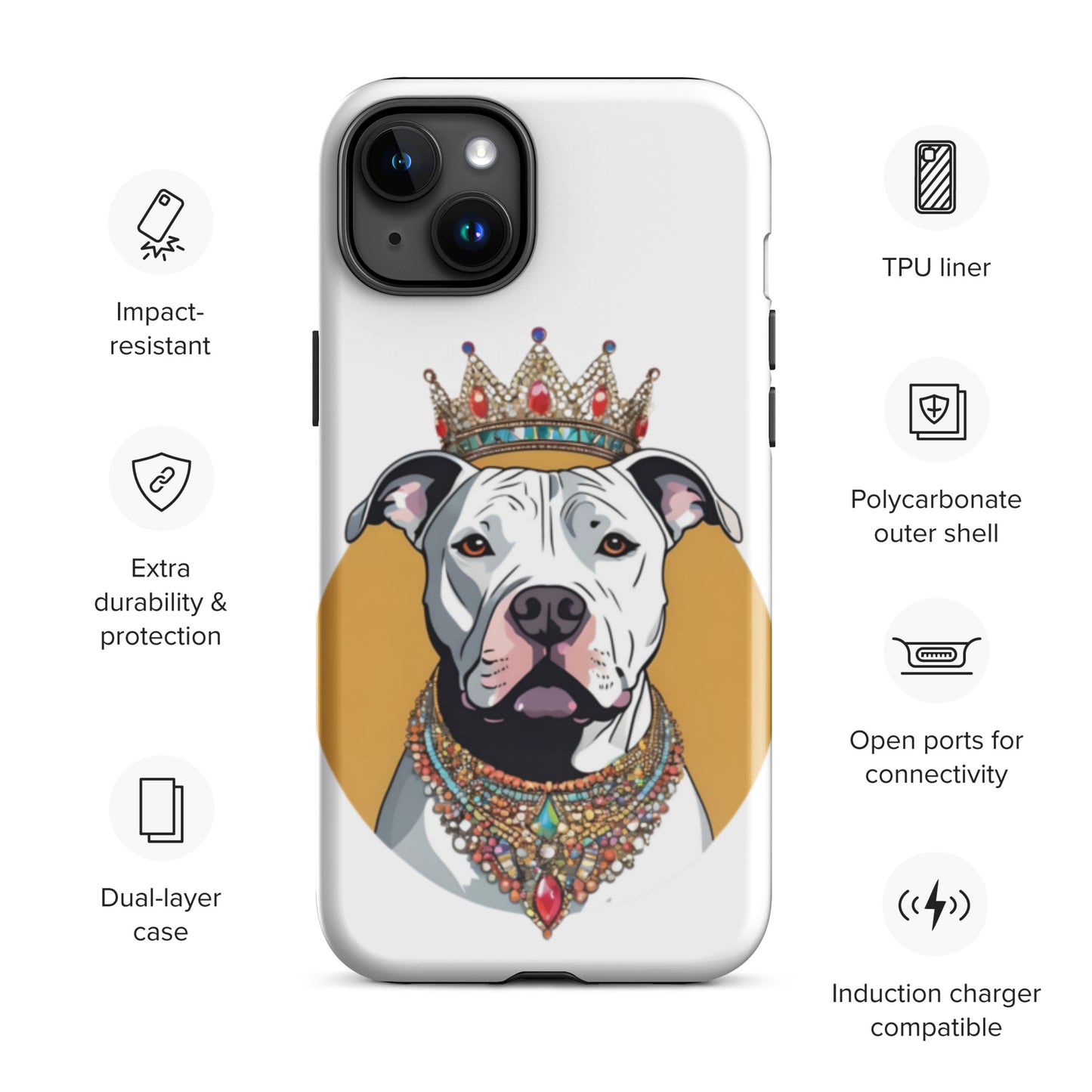 Pittie Princess Tough Case for iPhone®