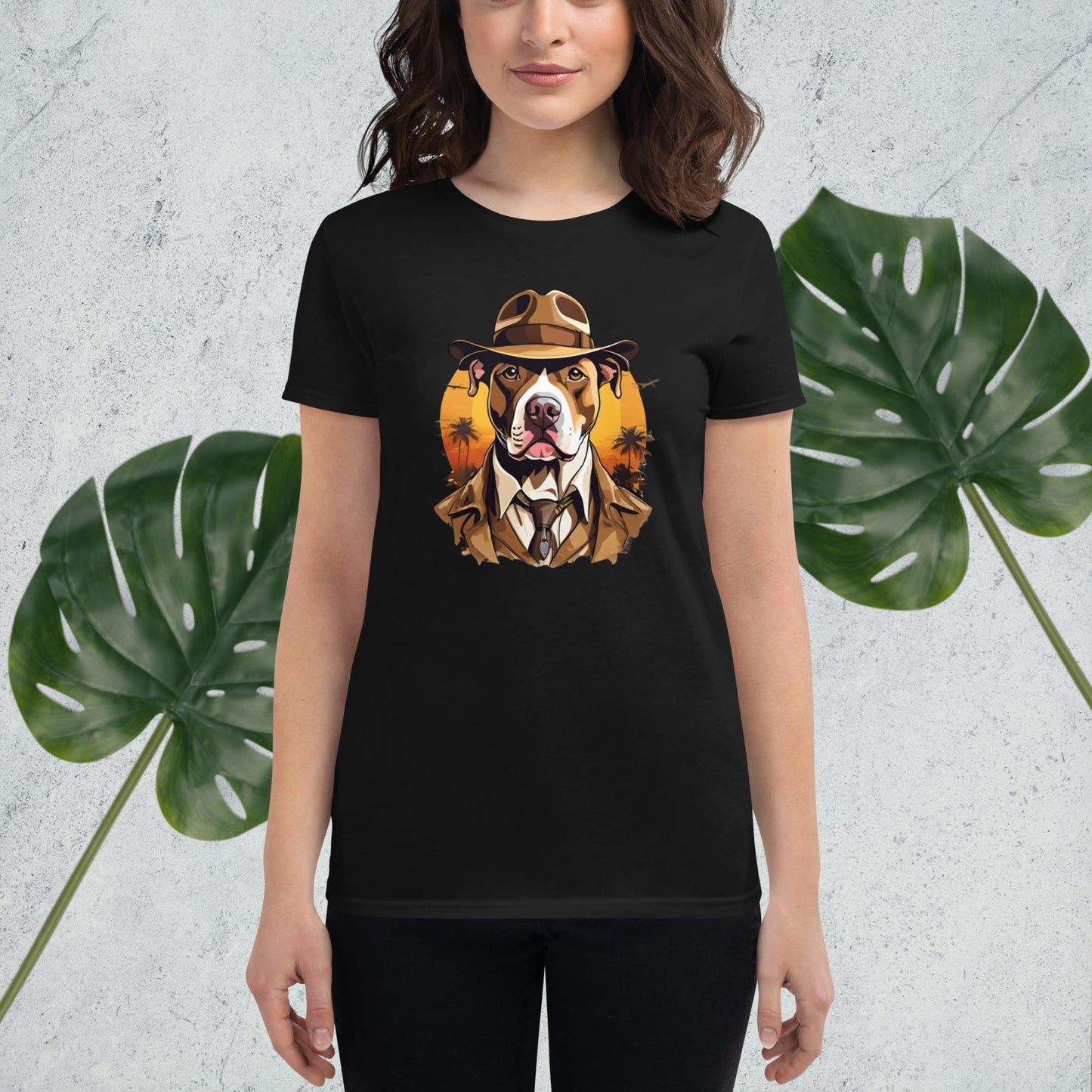 Indiana Jones Pittie Women's short sleeve t-shirt