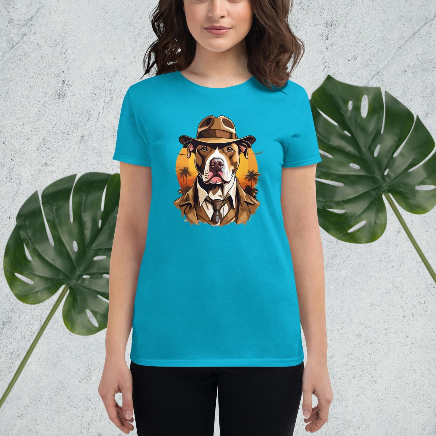 Indiana Jones Pittie Women's short sleeve t-shirt