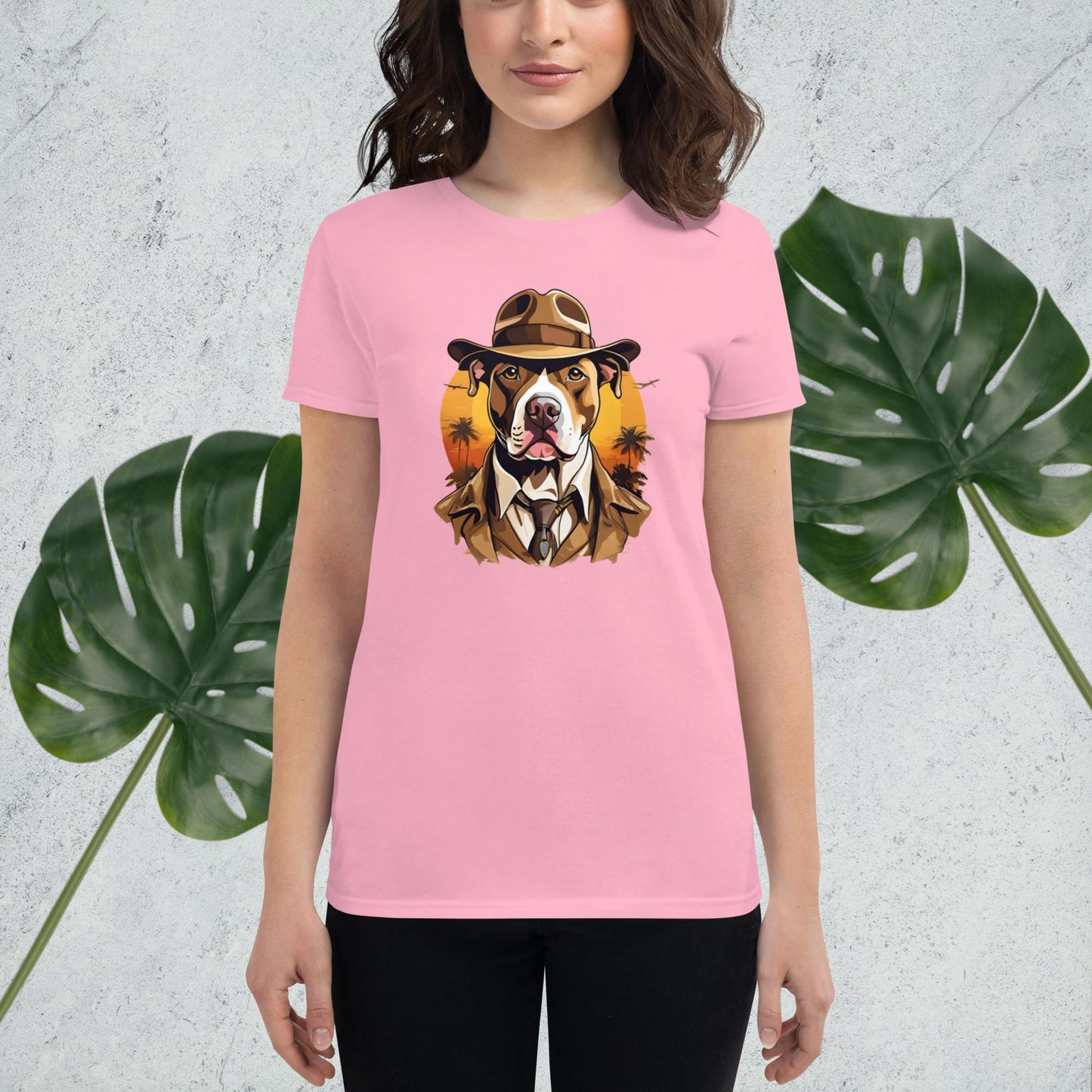 Indiana Jones Pittie Women's short sleeve t-shirt