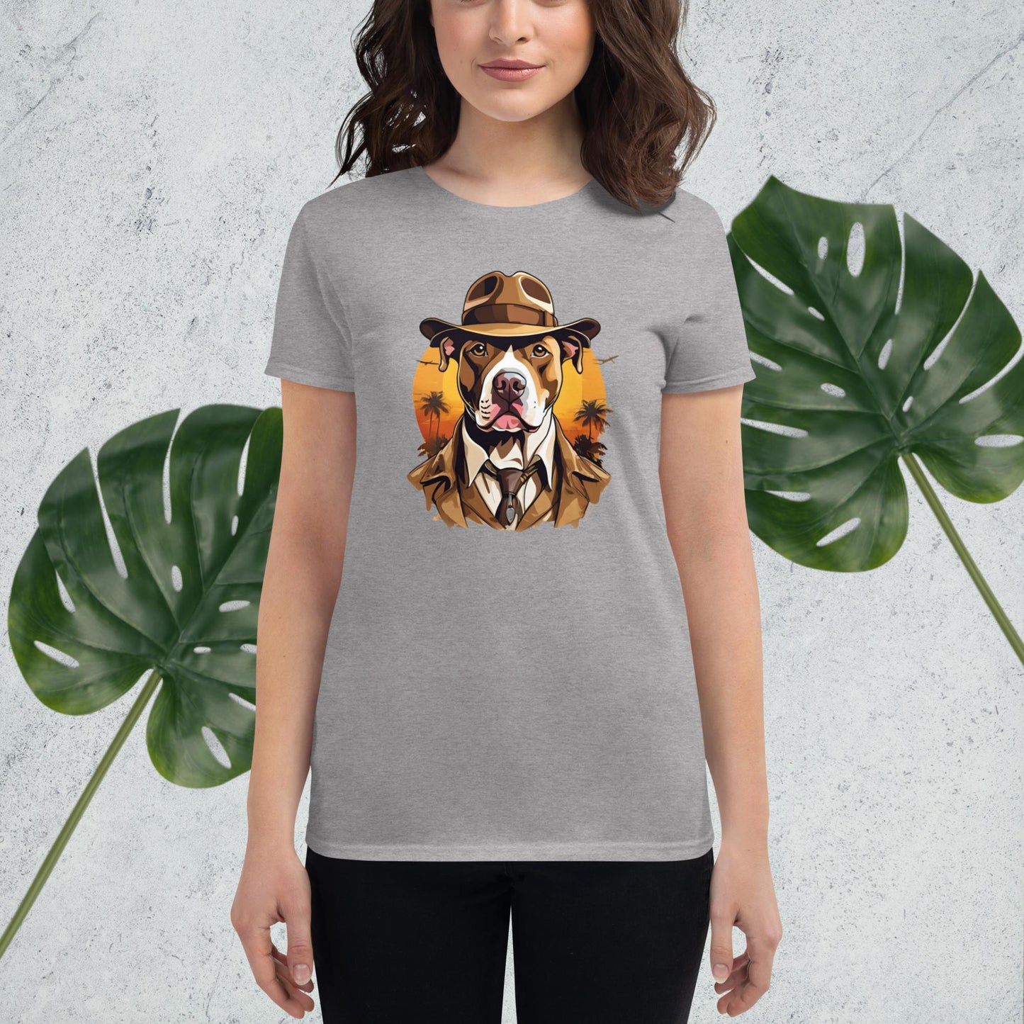 Indiana Jones Pittie Women's short sleeve t-shirt