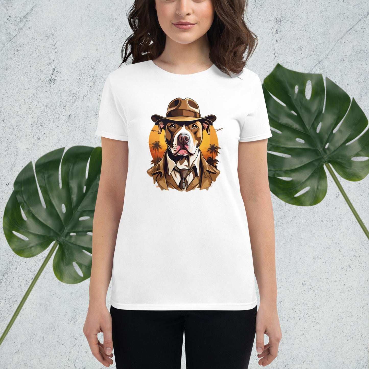 Indiana Jones Pittie Women's short sleeve t-shirt