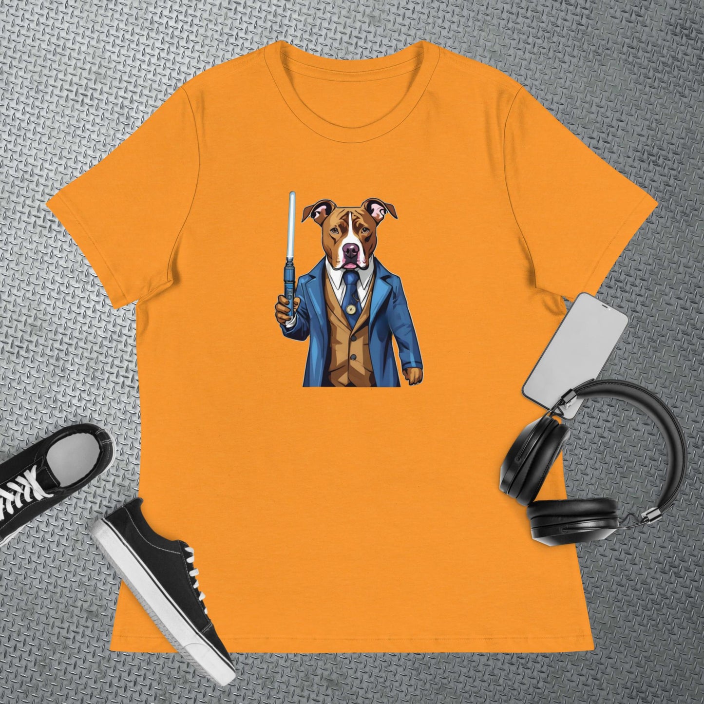 Dr Who Pittie Women's Relaxed T-Shirt