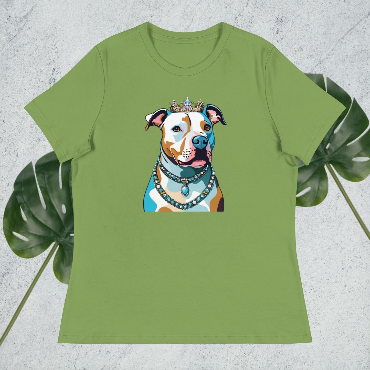 Bridgerton Tiara Pittie Women's Relaxed T-Shirt