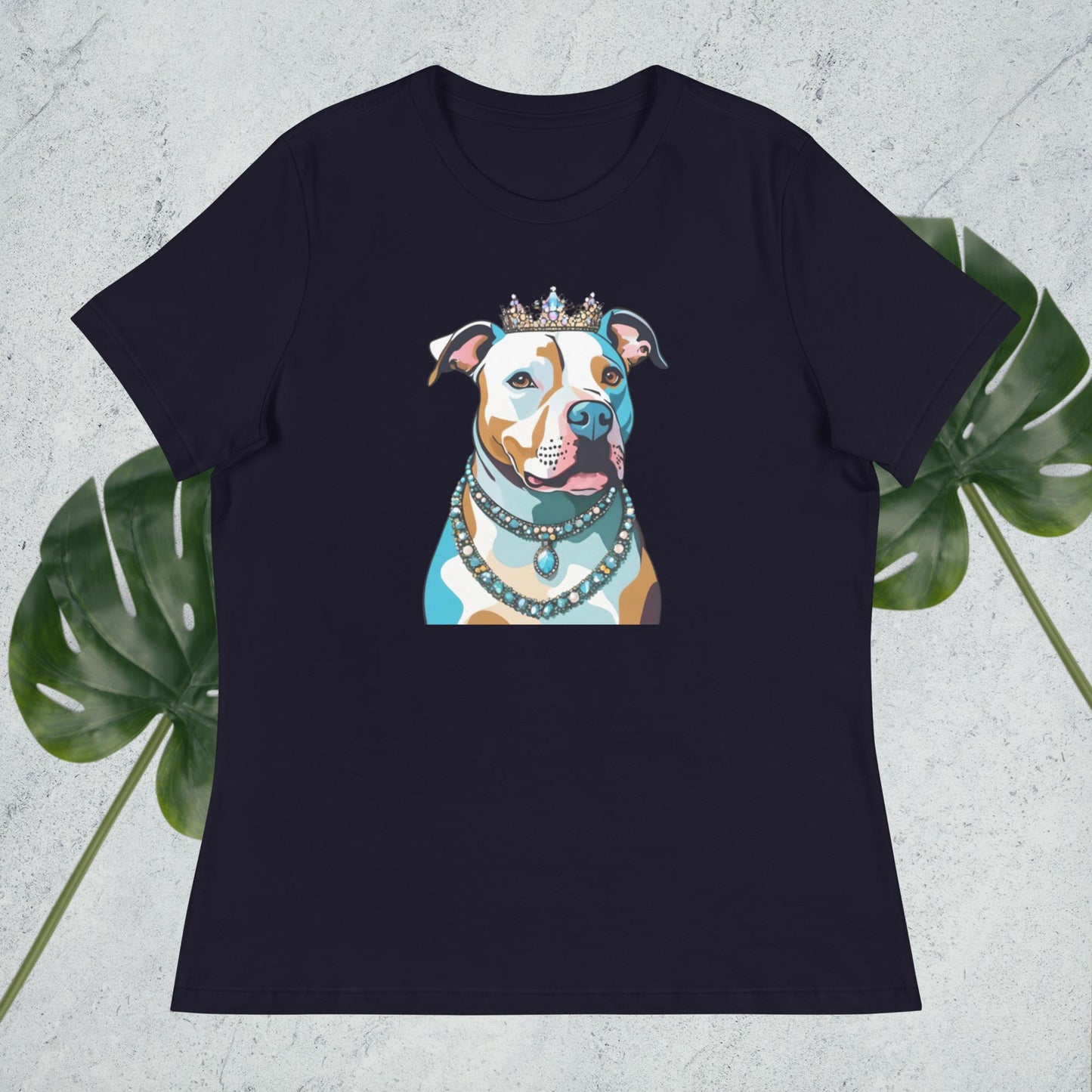 Bridgerton Tiara Pittie Women's Relaxed T-Shirt