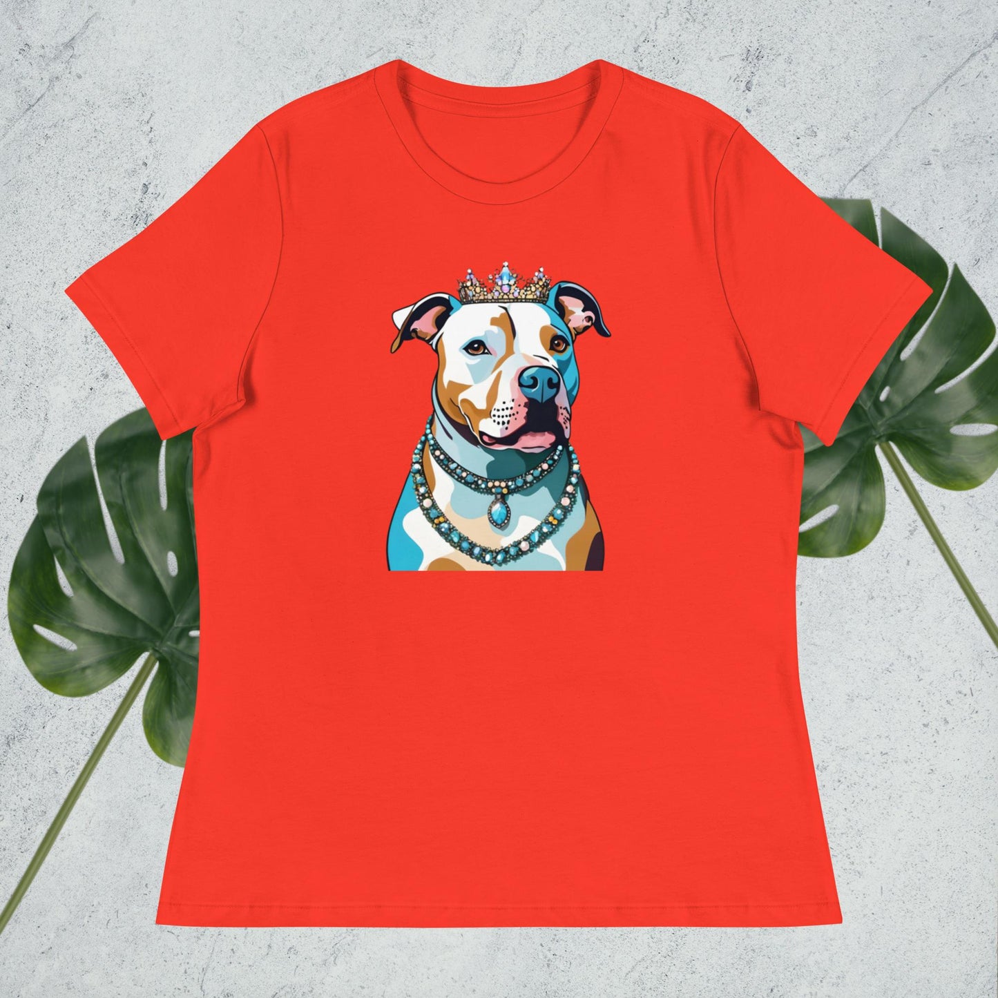 Bridgerton Tiara Pittie Women's Relaxed T-Shirt