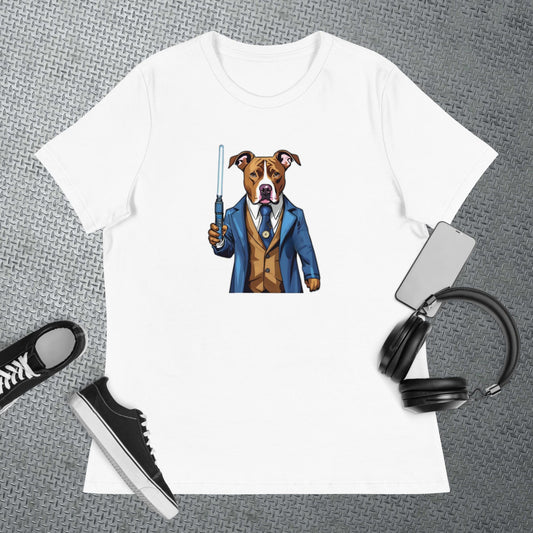 Dr Who Pittie Women's Relaxed T-Shirt